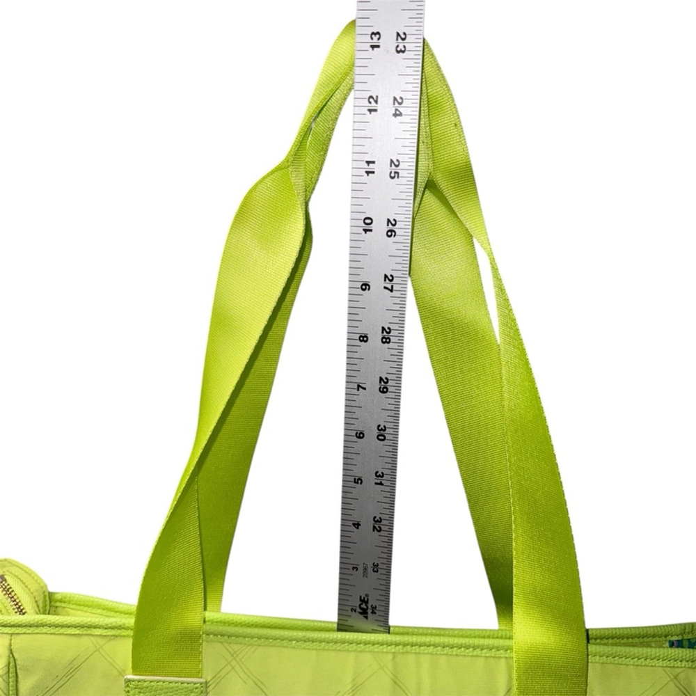 Women's Vera Bradley Lime Green Preppy Poly NoSo Tote One Size NWT - Picture 12 of 14